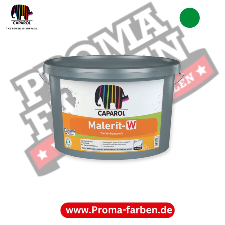 Caparol Malerit-W RAL 6037 kaufen Proma Farben Hamburg