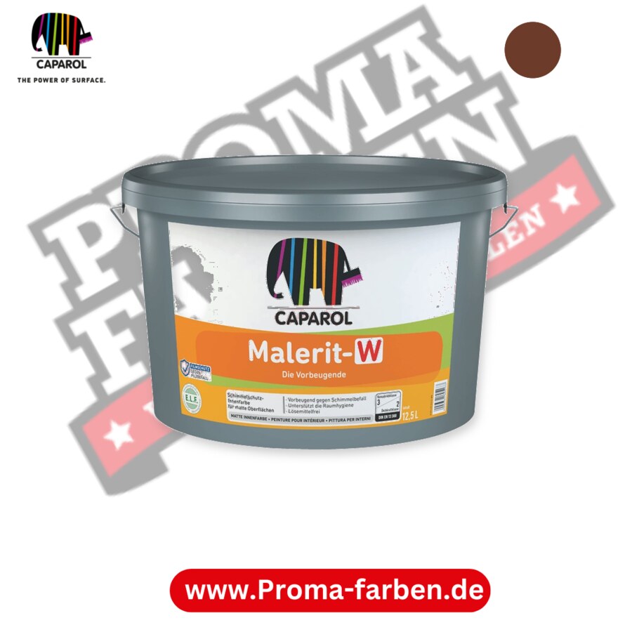 Caparol Malerit-W RAL 8002 kaufen Proma Farben Hamburg