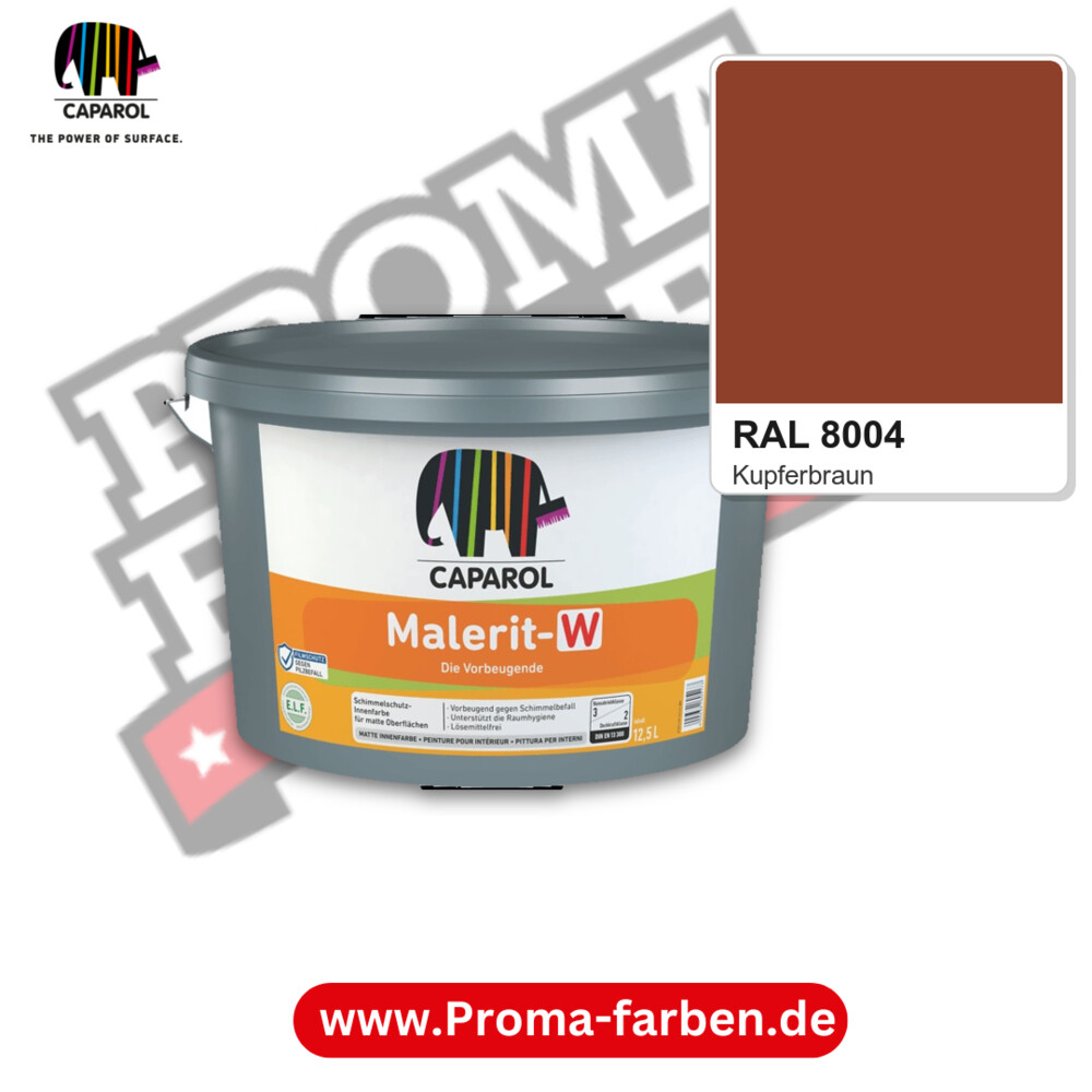 Caparol Malerit-W RAL 8004 kaufen Proma Farben Hamburg