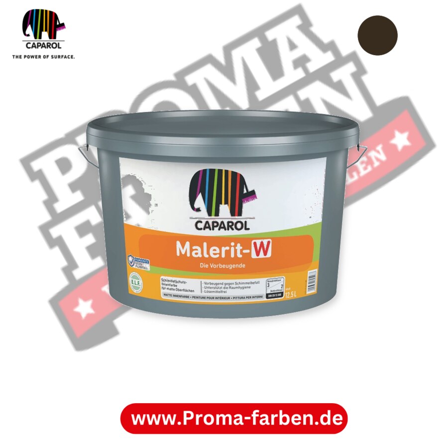 Caparol Malerit-W RAL 8014 kaufen Proma Farben Hamburg