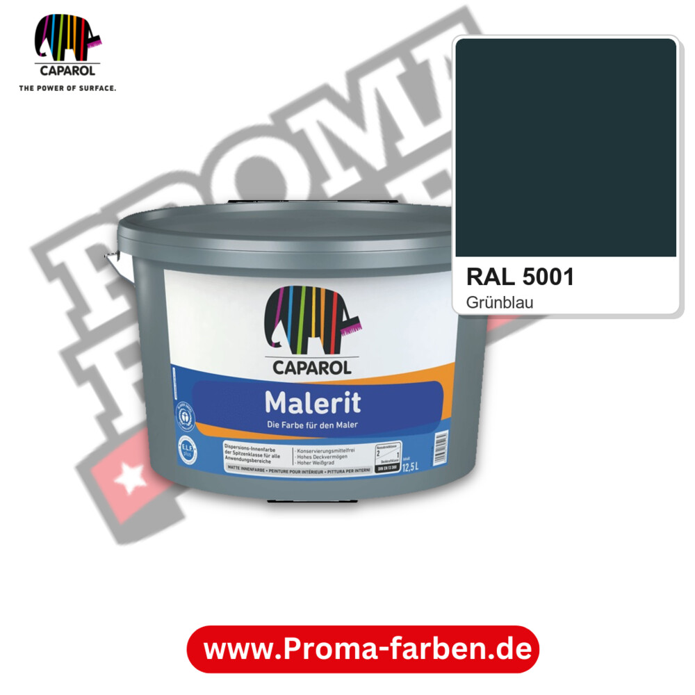 Caparol Malerit RAL 5001 kaufen Proma Farben Hamburg