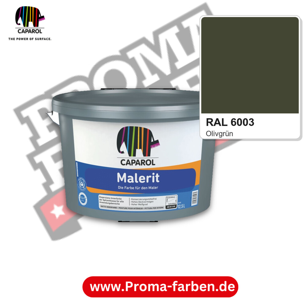 Caparol Malerit RAL 6003 kaufen Proma Farben Hamburg