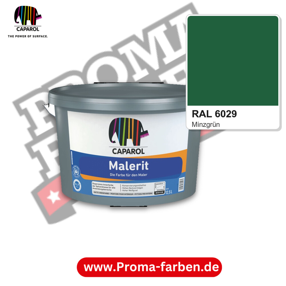 Caparol Malerit RAL 6029 kaufen Proma Farben Hamburg