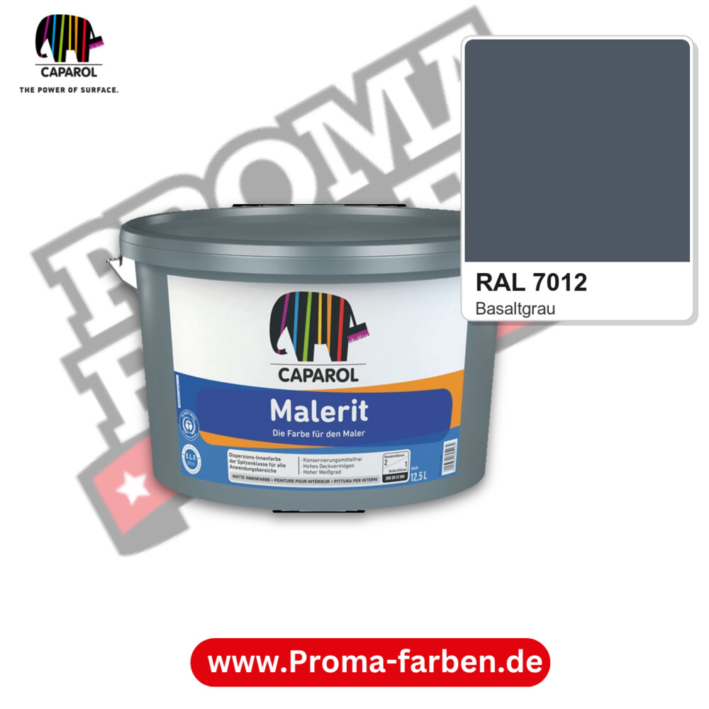 Caparol Malerit RAL 7012 kaufen Proma Farben Hamburg