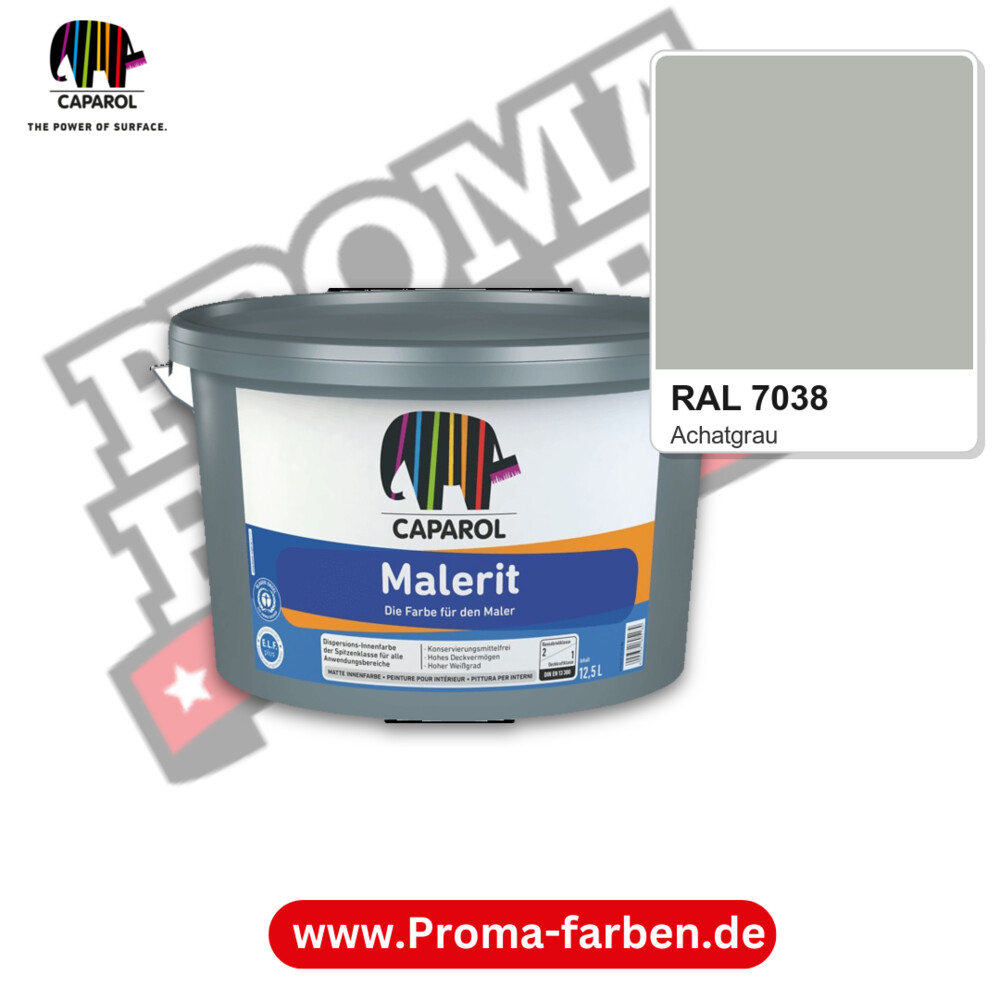 Caparol Malerit RAL 7038 kaufen Proma Farben Hamburg