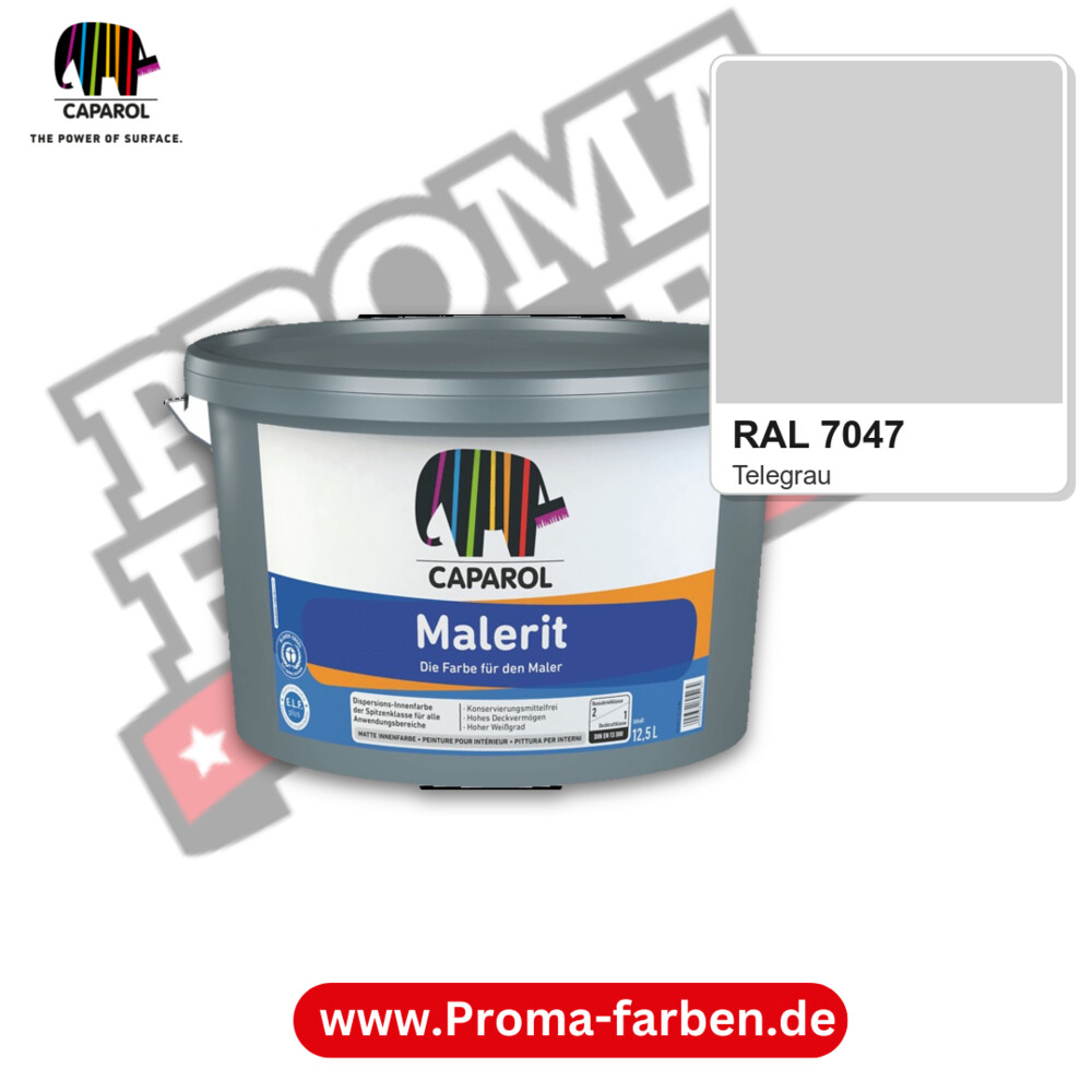 Caparol Malerit RAL 7047 kaufen Proma Farben Hamburg