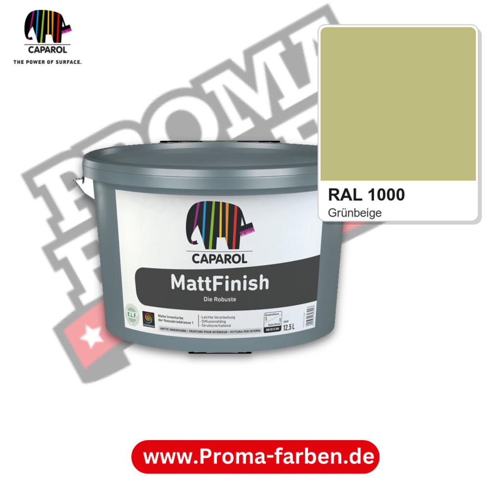 Caparol MattFinish RAL 1000 kaufen Proma Farben Hamburg