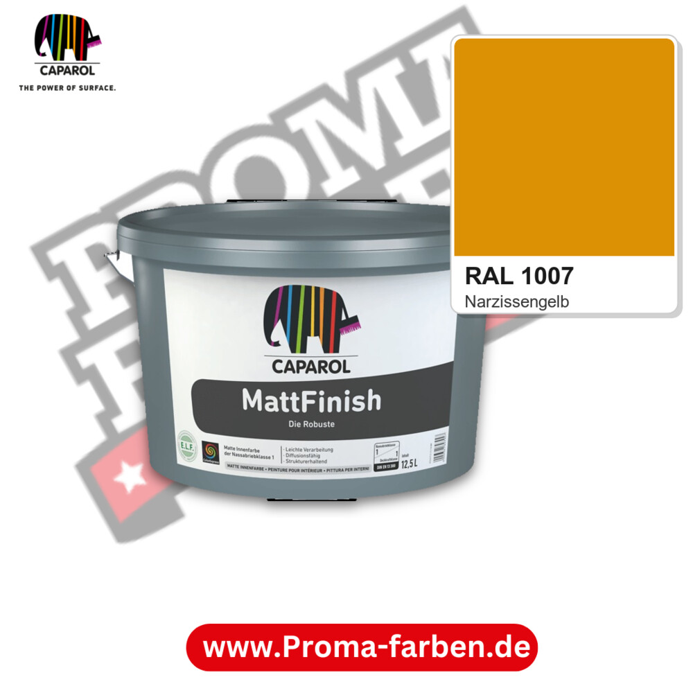 Caparol MattFinish RAL 1007 kaufen Proma Farben Hamburg
