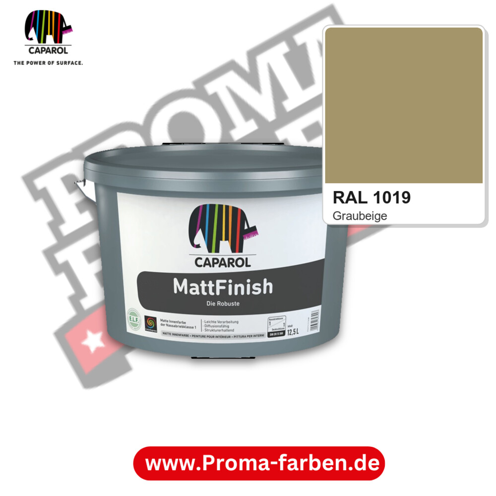 Caparol MattFinish RAL 1019 kaufen Proma Farben Hamburg