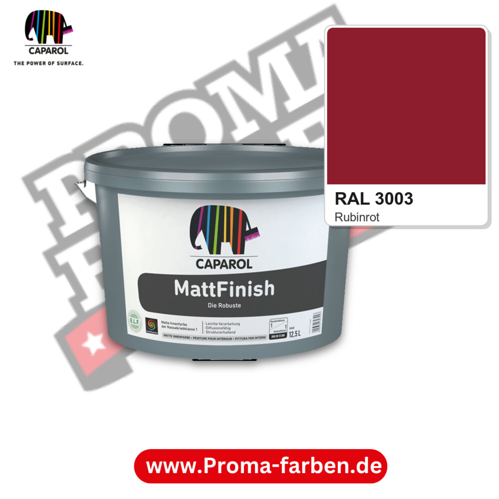 Caparol MattFinish RAL 3003 kaufen Proma Farben Hamburg