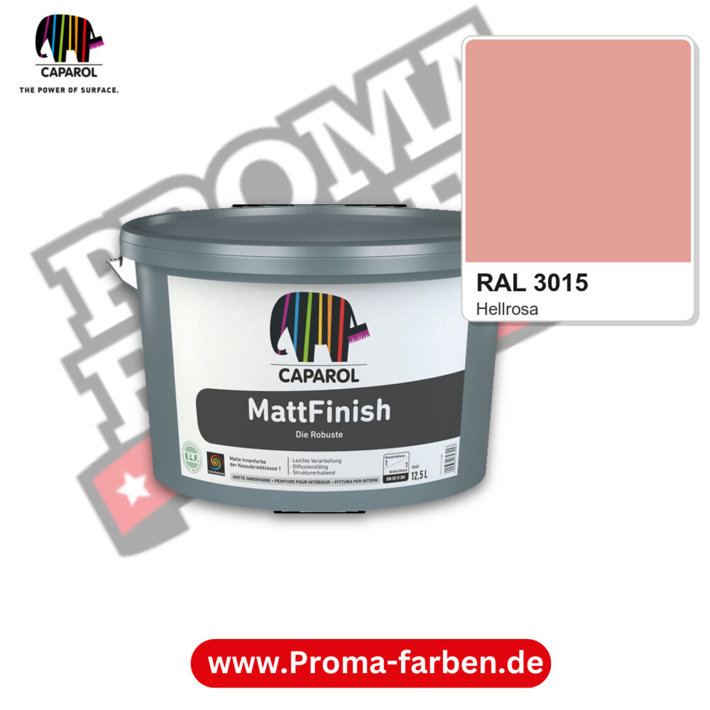 Caparol MattFinish RAL 3015 kaufen Proma Farben Hamburg