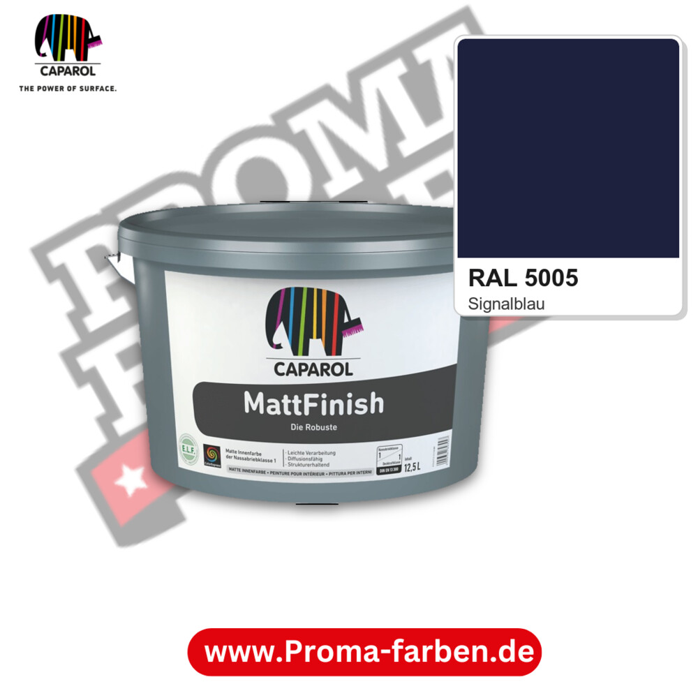 Caparol MattFinish RAL 5005 kaufen Proma Farben Hamburg