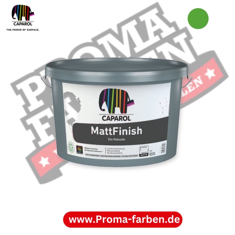 Caparol MattFinish RAL 6018 kaufen Proma Farben Hamburg