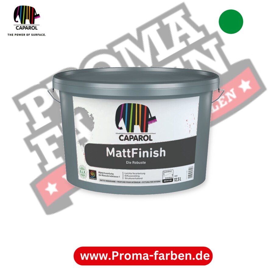 Caparol MattFinish RAL 6037 kaufen Proma Farben Hamburg