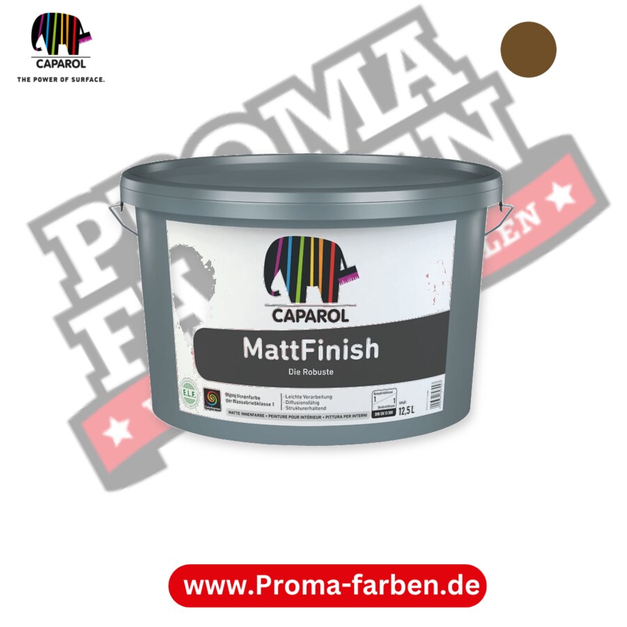 Caparol MattFinish RAL 8008 kaufen Proma Farben Hamburg