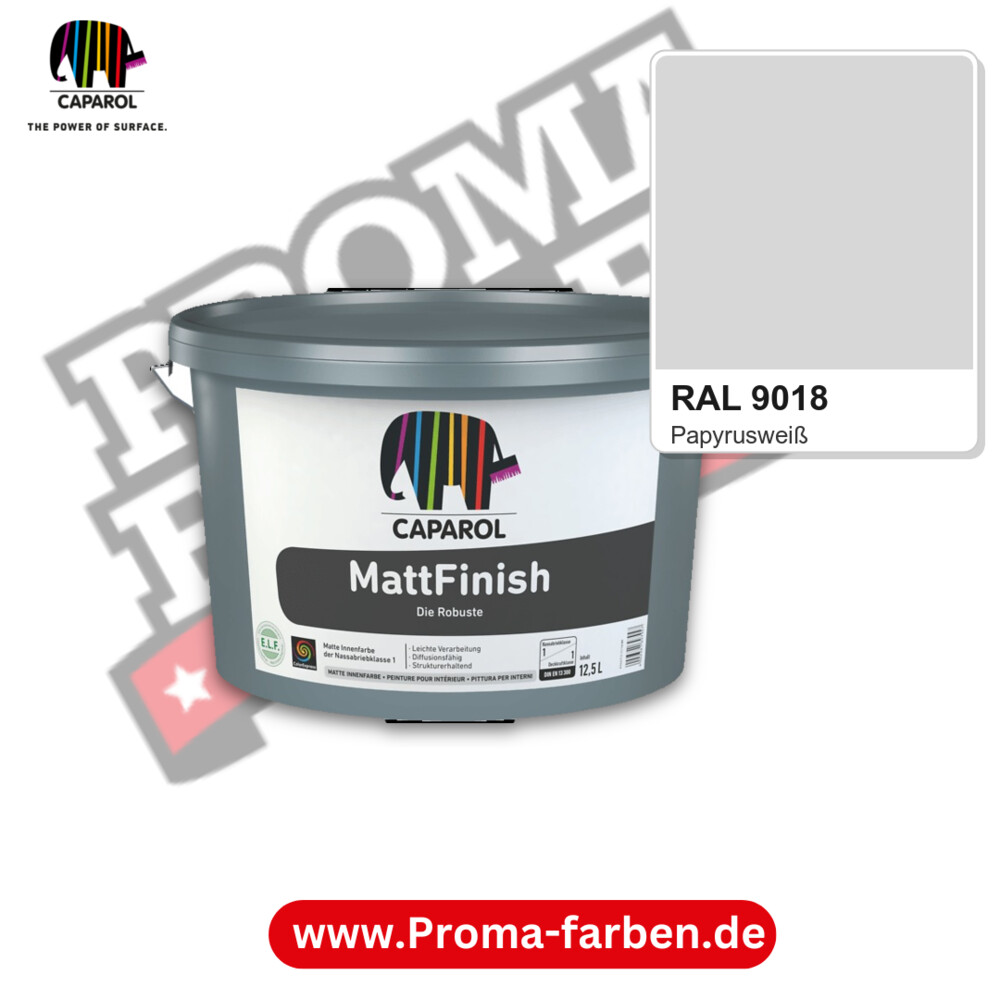 Caparol MattFinish RAL 9018 kaufen Proma Farben Hamburg
