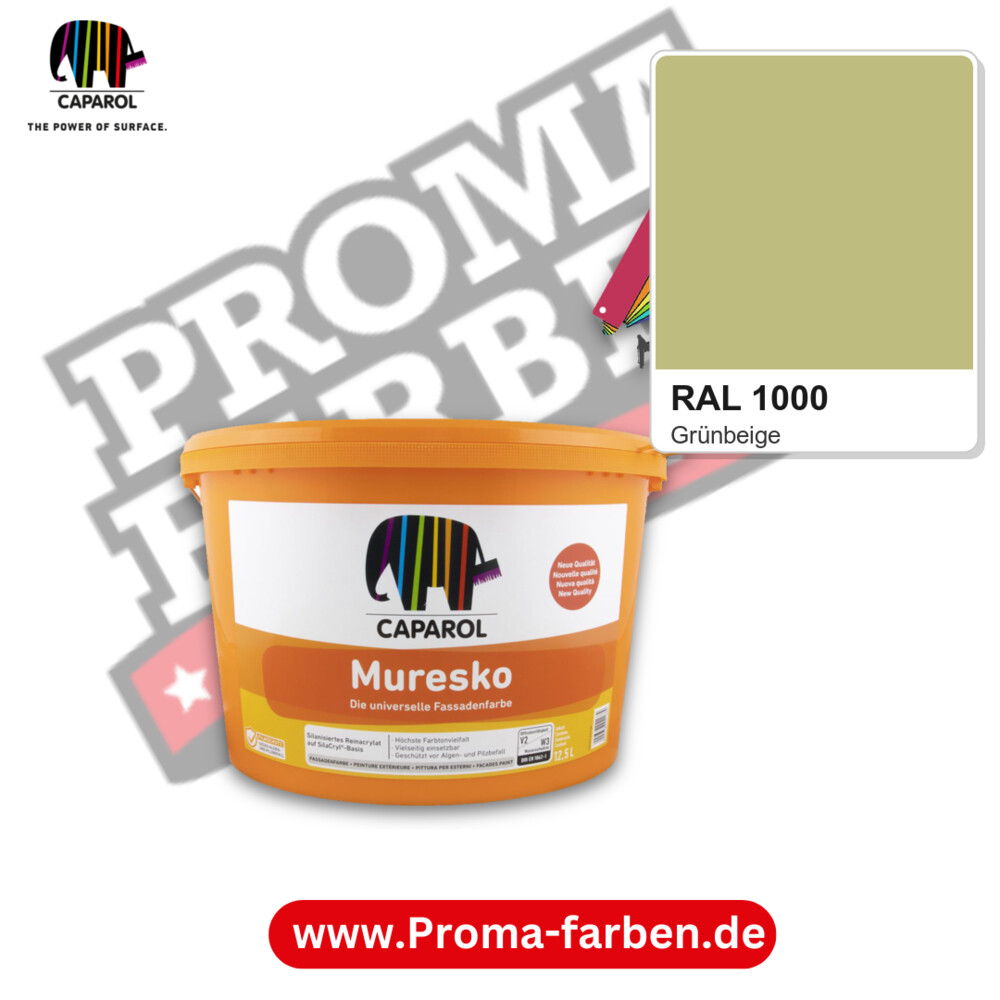 Caparol Muresko SilaCryl RAL 1000 kaufen Proma Farben Hamburg