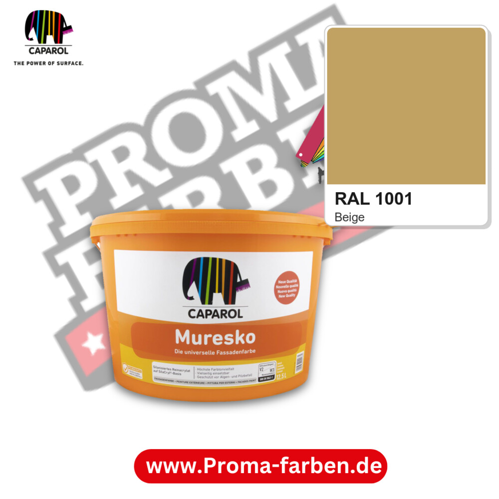 Caparol Muresko SilaCryl RAL 1001 kaufen Proma Farben Hamburg