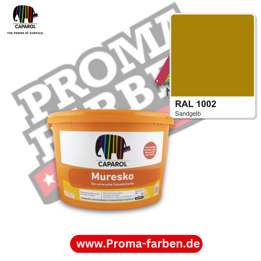 Caparol Muresko SilaCryl RAL 1002 kaufen Proma Farben Hamburg