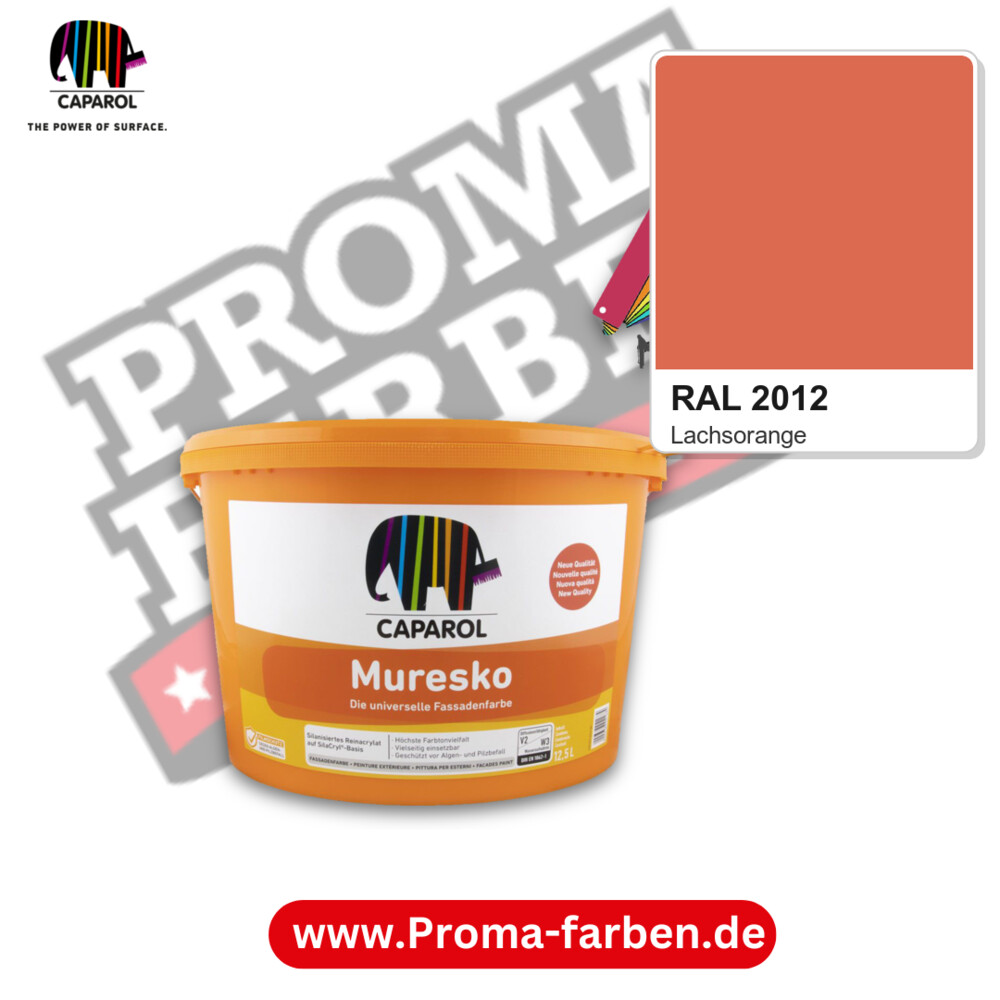 Caparol Muresko SilaCryl RAL 2012 kaufen Proma Farben Hamburg