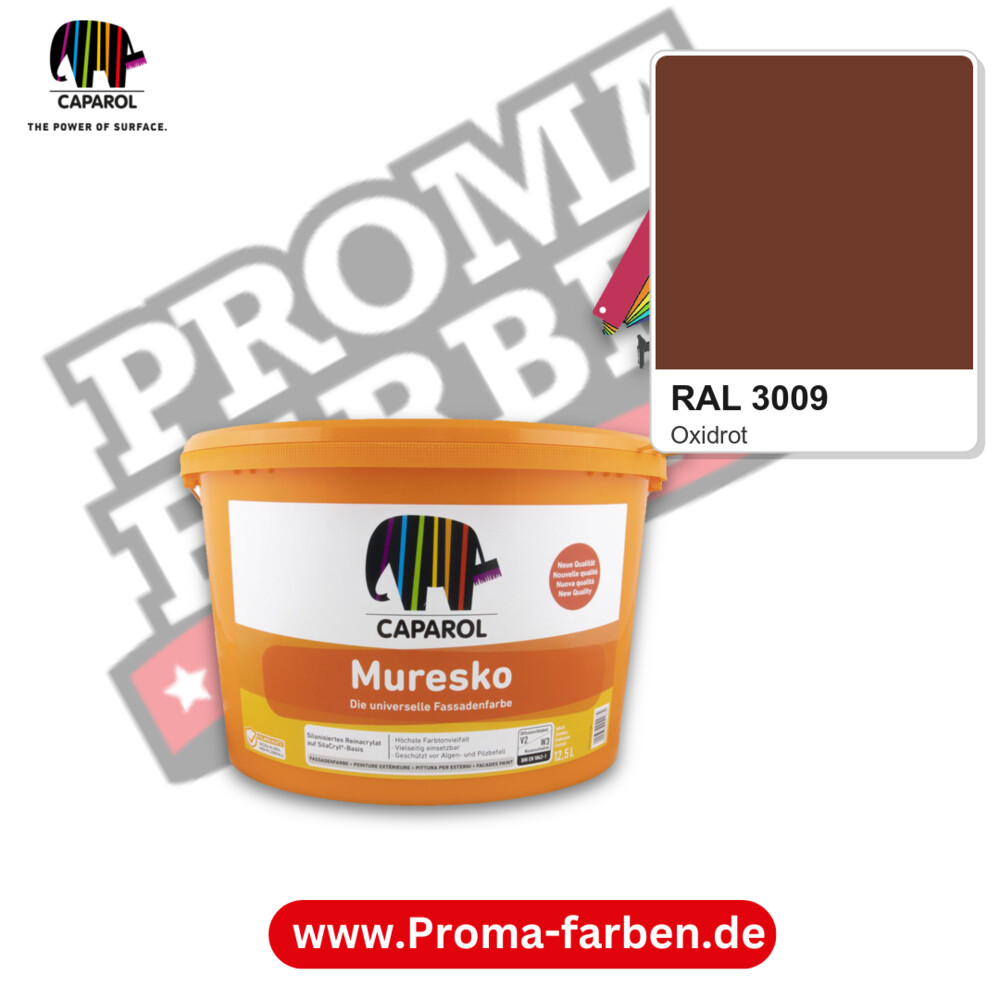 Caparol Muresko SilaCryl RAL 3009 kaufen Proma Farben Hamburg