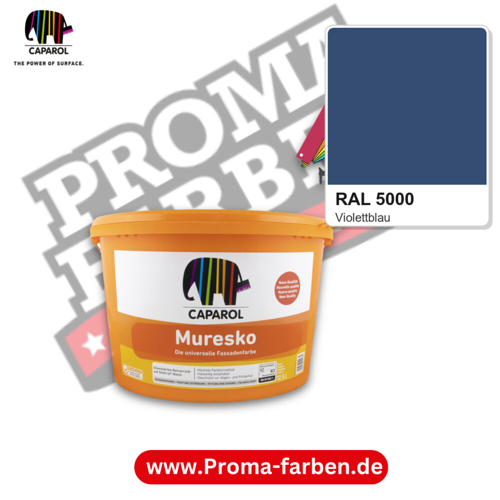 Caparol Muresko SilaCryl RAL 5000 kaufen Proma Farben Hamburg