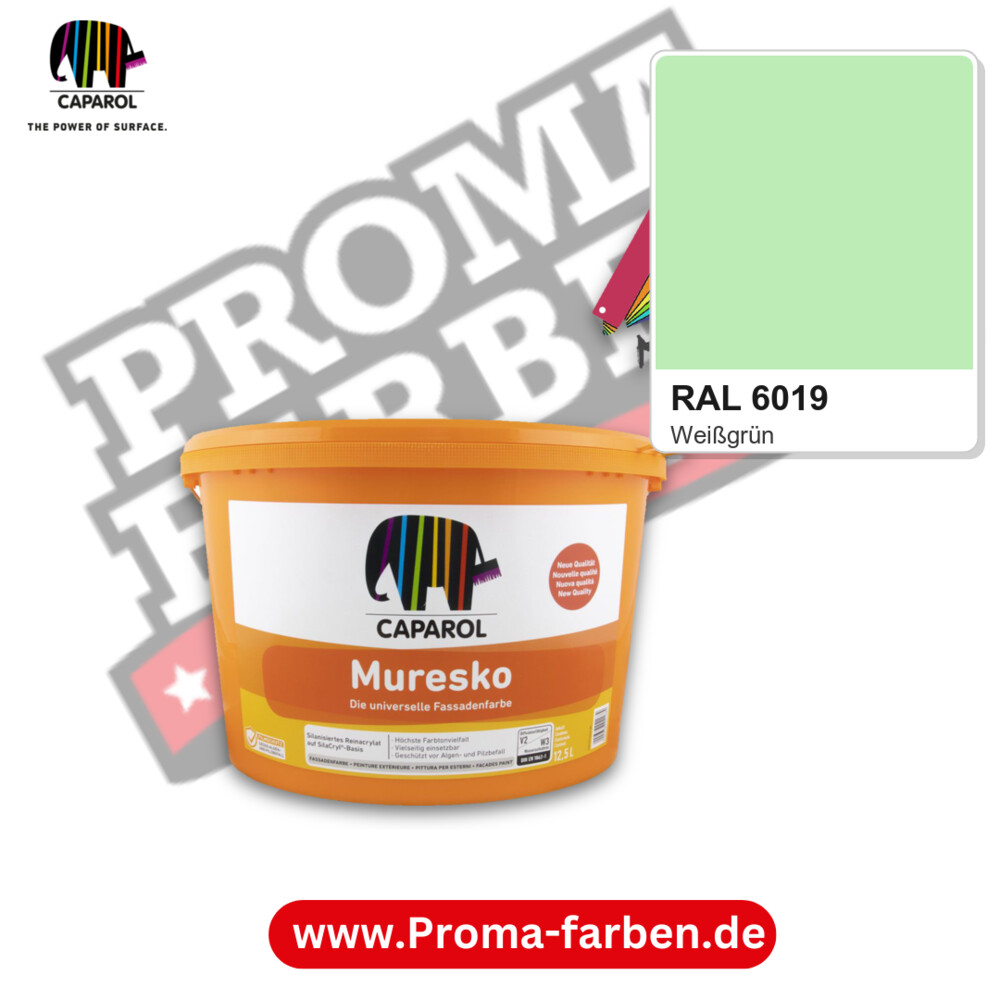 Caparol Muresko SilaCryl RAL 6019 kaufen Proma Farben Hamburg
