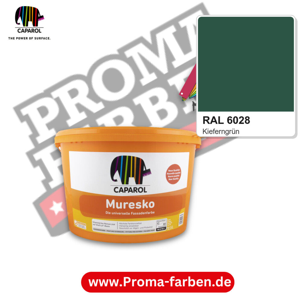 Caparol Muresko SilaCryl RAL 6028 kaufen Proma Farben Hamburg