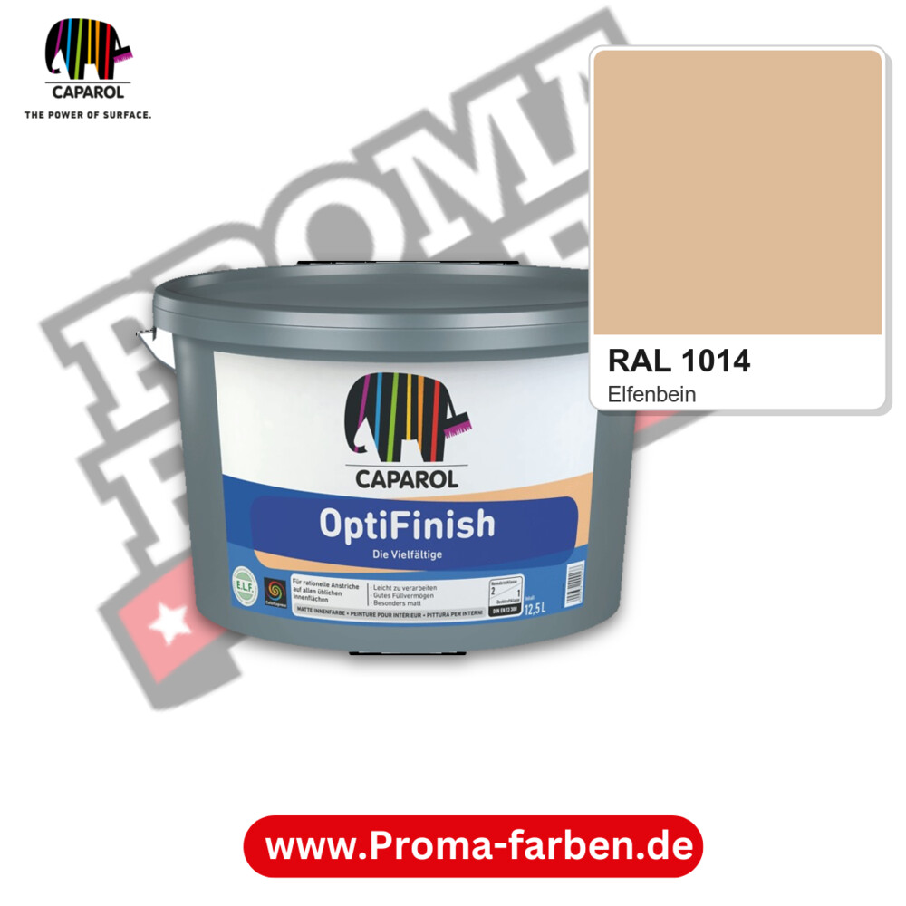 Caparol OptiFinish RAL 1014 kaufen Proma Farben Hamburg