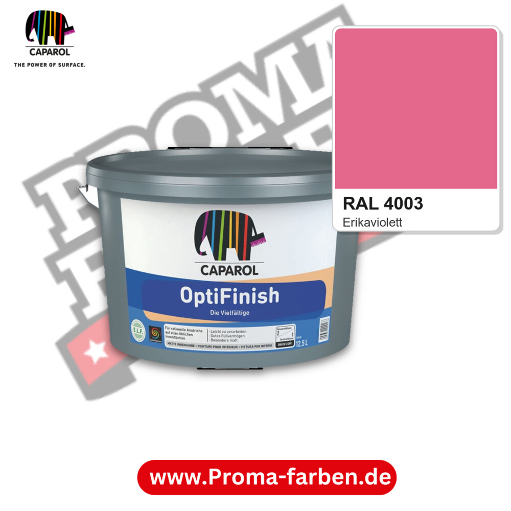 Caparol OptiFinish RAL 4003 kaufen Proma Farben Hamburg