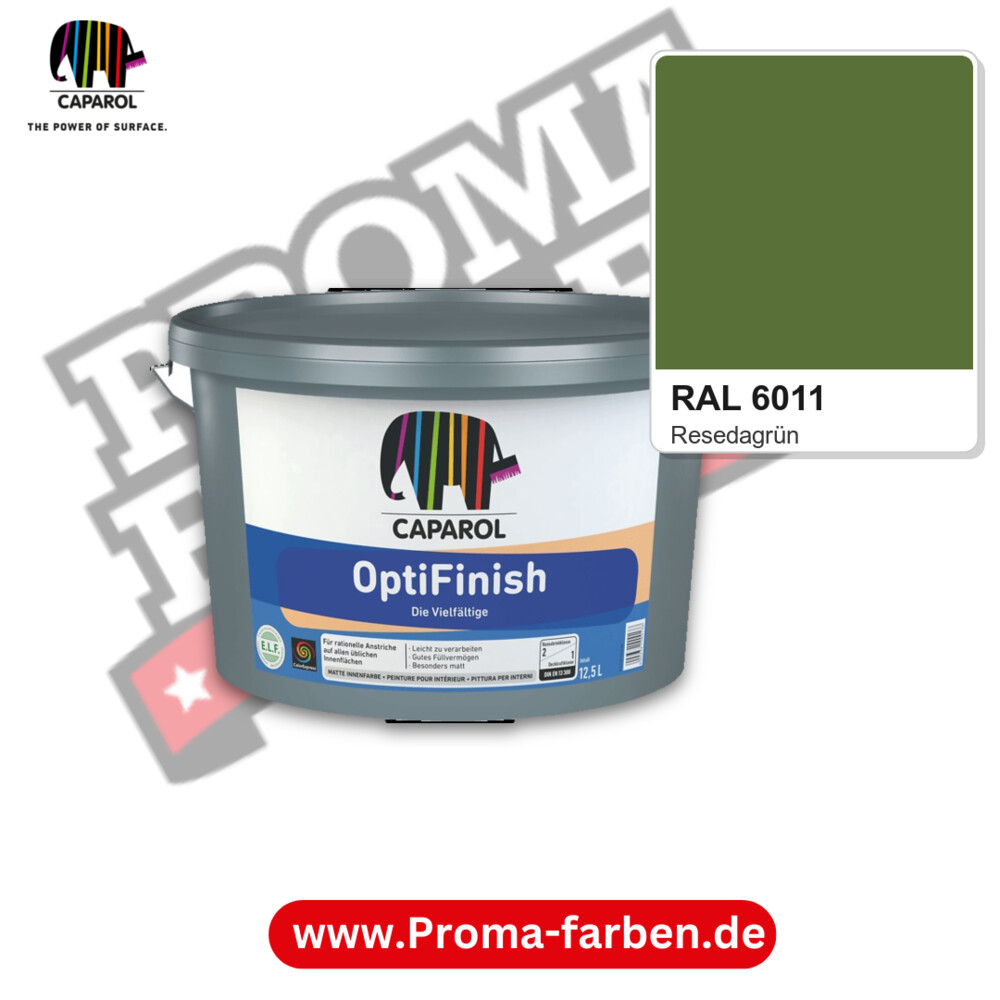 Caparol OptiFinish RAL 6011 kaufen Proma Farben Hamburg