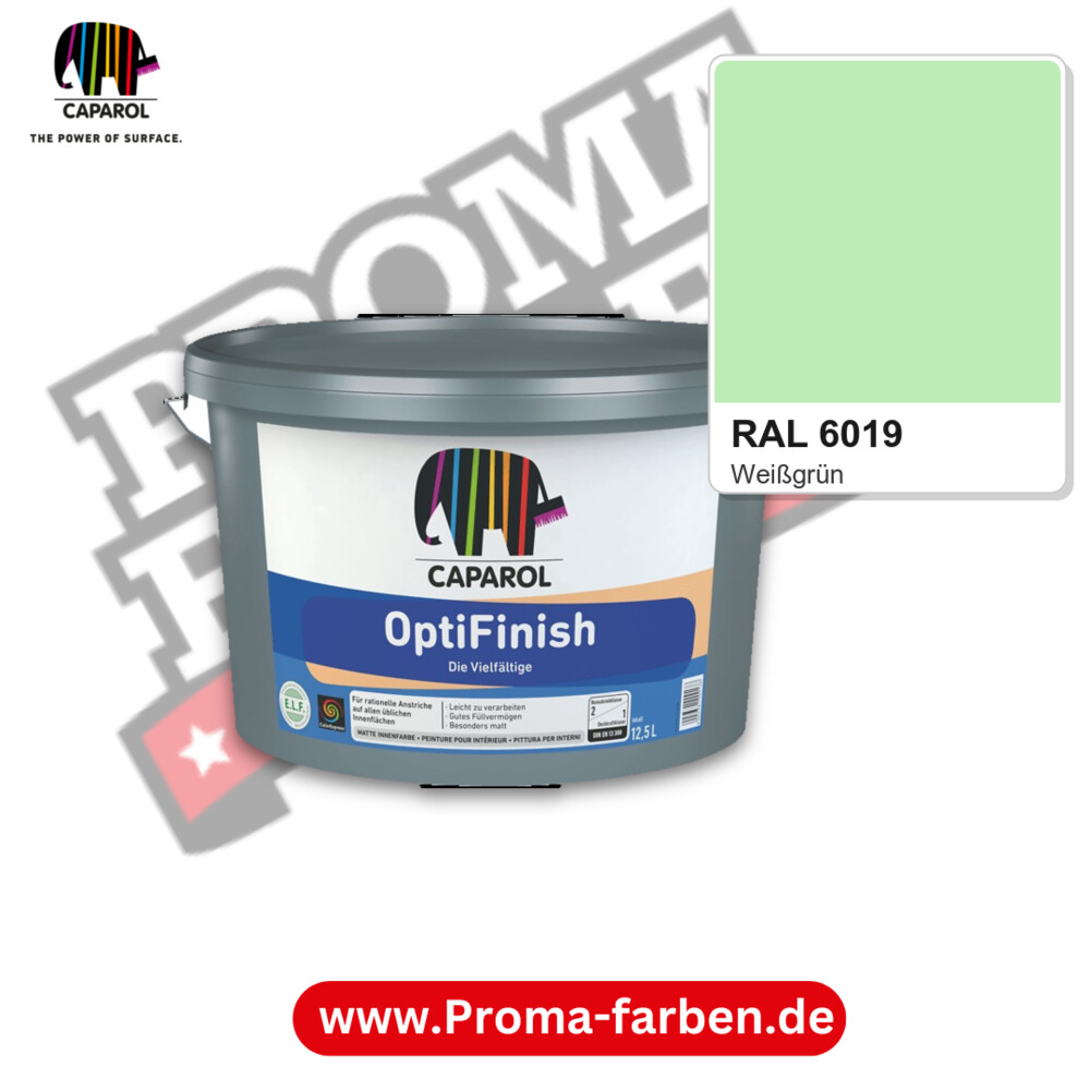 Caparol OptiFinish RAL 6019 kaufen Proma Farben Hamburg