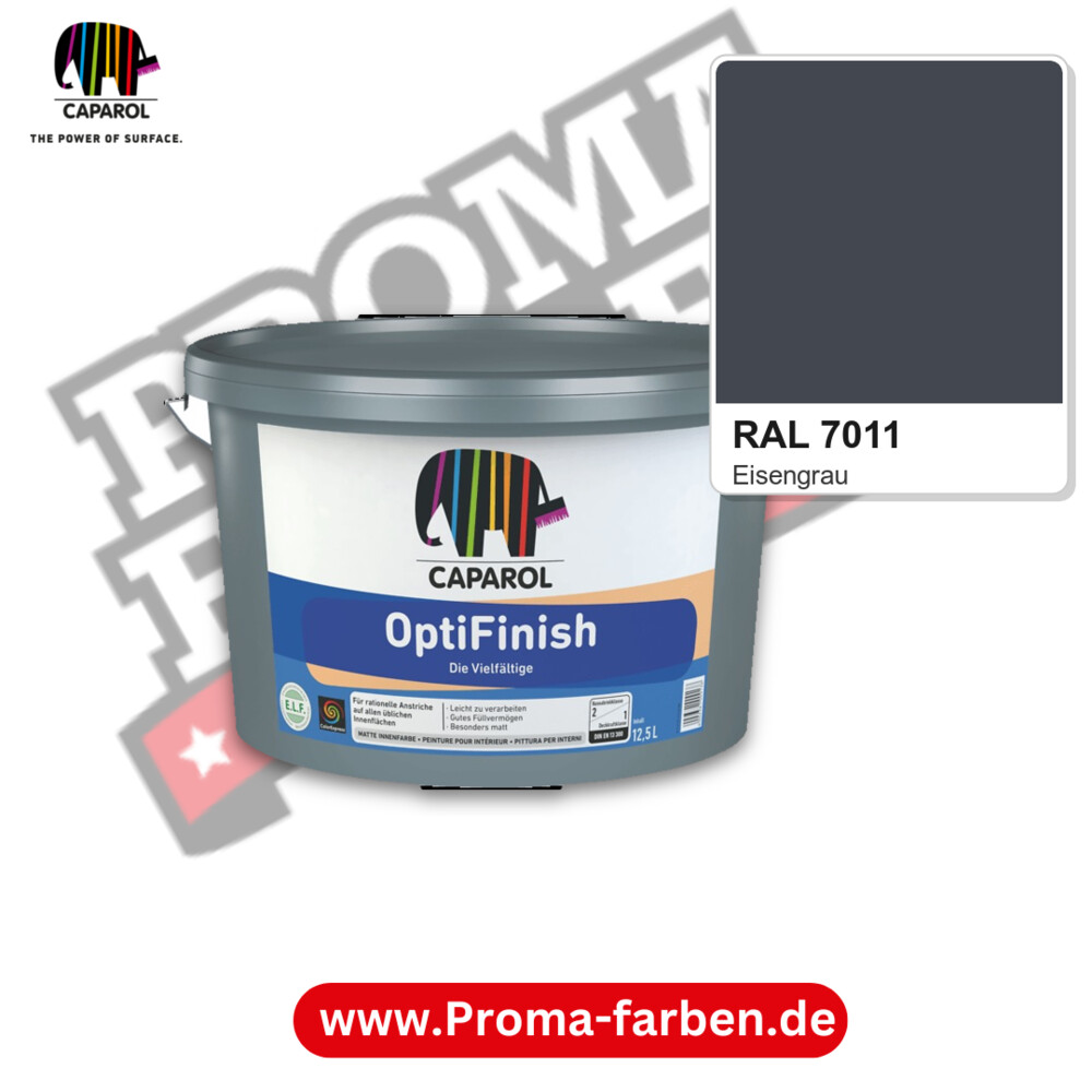 Caparol OptiFinish RAL 7011 kaufen Proma Farben Hamburg