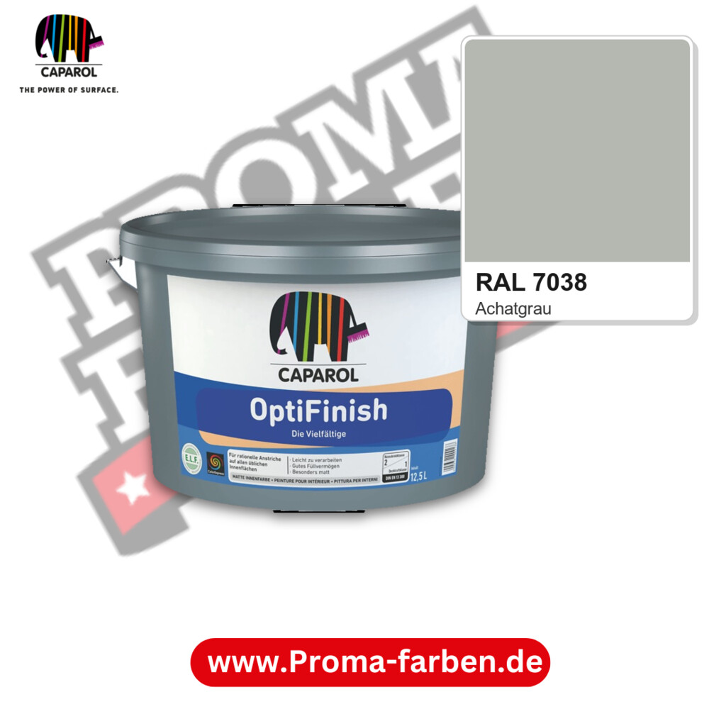 Caparol OptiFinish RAL 7038 kaufen Proma Farben Hamburg
