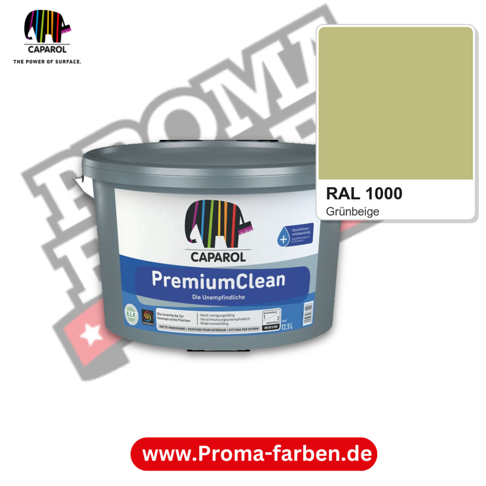 Caparol PremiumClean RAL 1000 kaufen Proma Farben Hamburg
