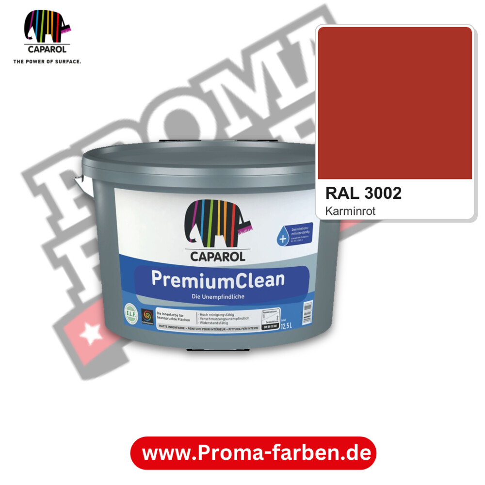 Caparol PremiumClean RAL 3002 kaufen Proma Farben Hamburg