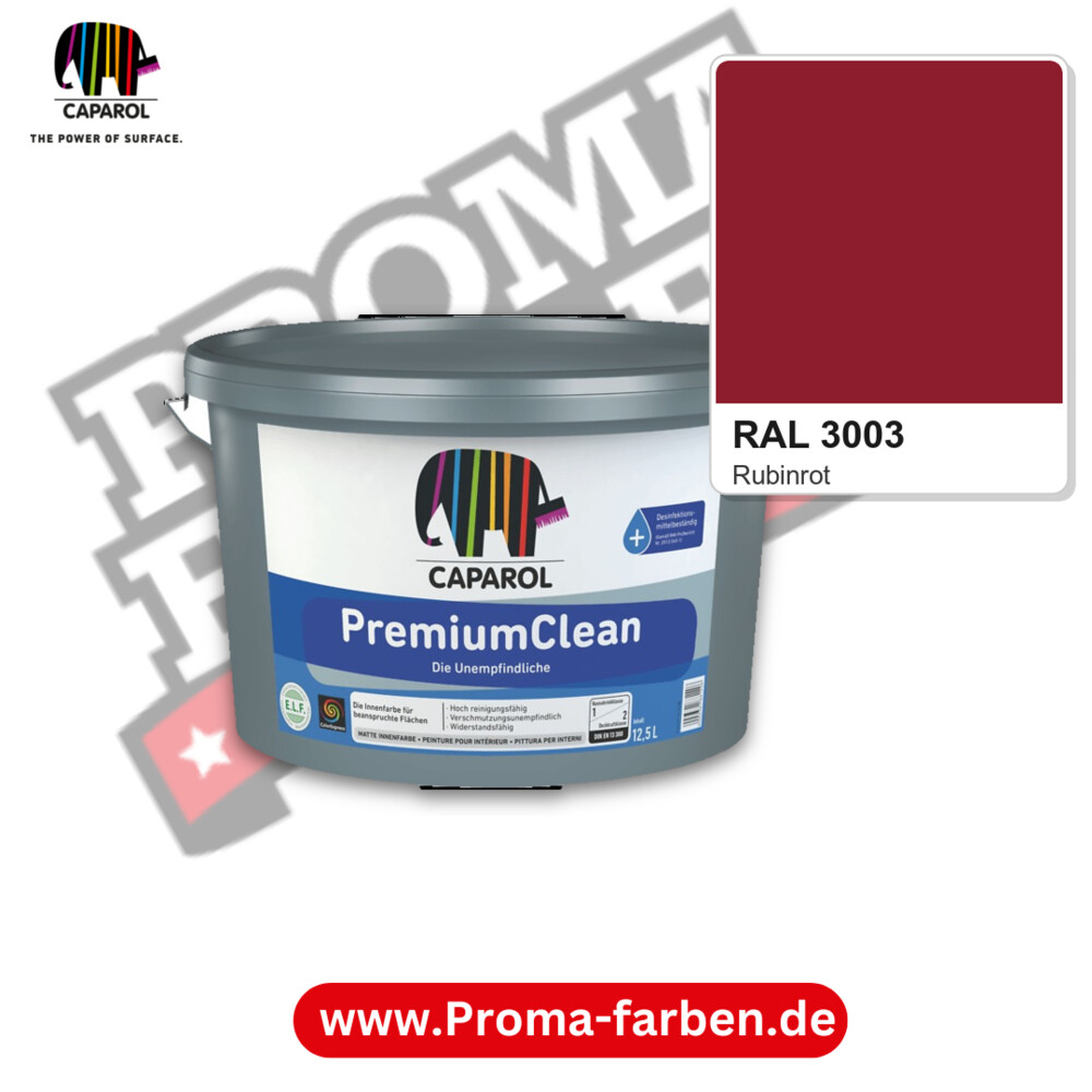 Caparol PremiumClean RAL 3003 kaufen Proma Farben Hamburg