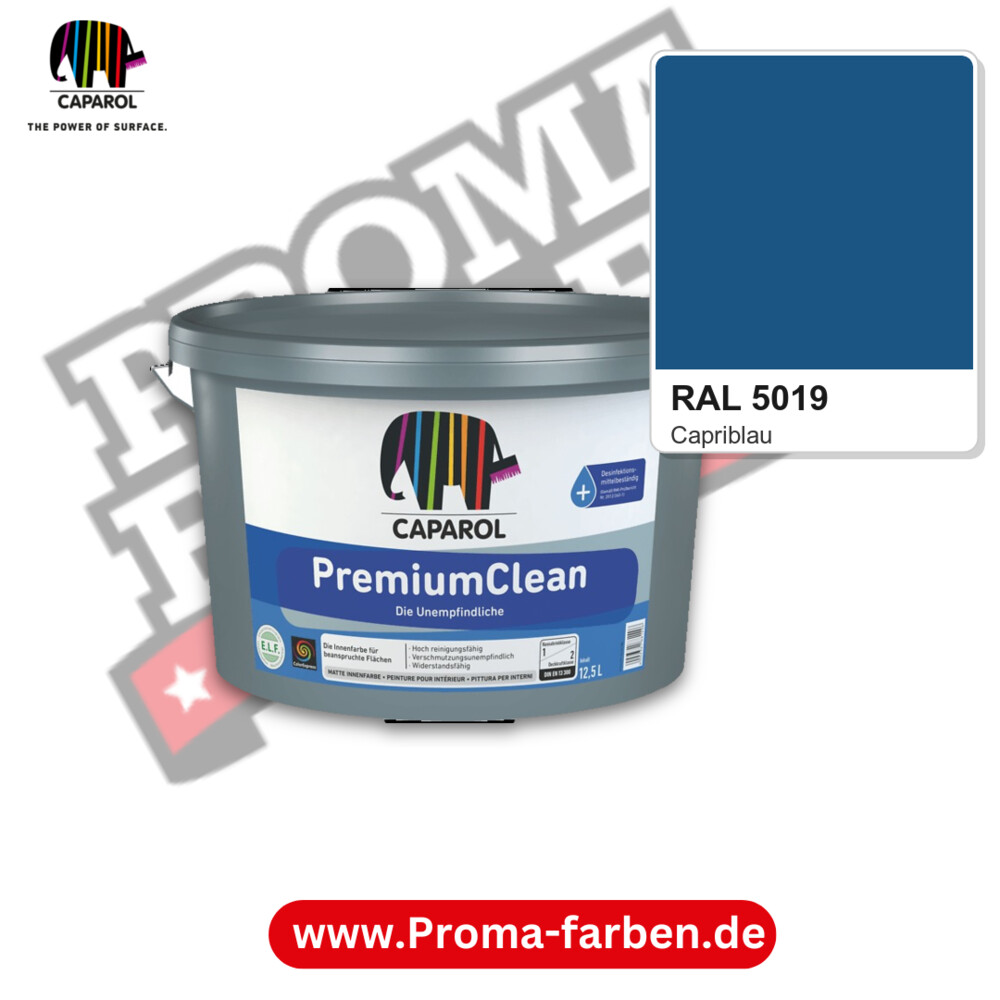 Caparol PremiumClean RAL 5019 kaufen Proma Farben Hamburg