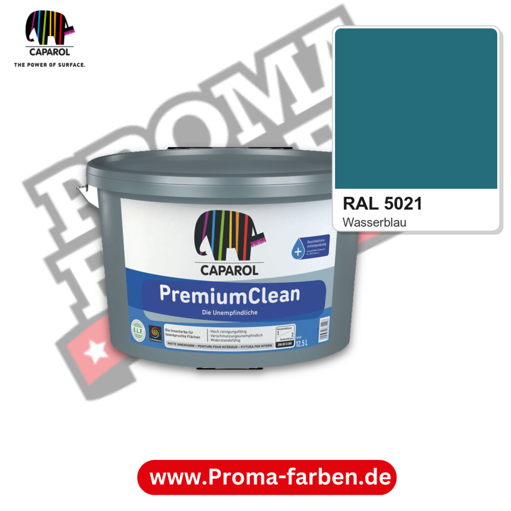 Caparol PremiumClean RAL 5021 kaufen Proma Farben Hamburg