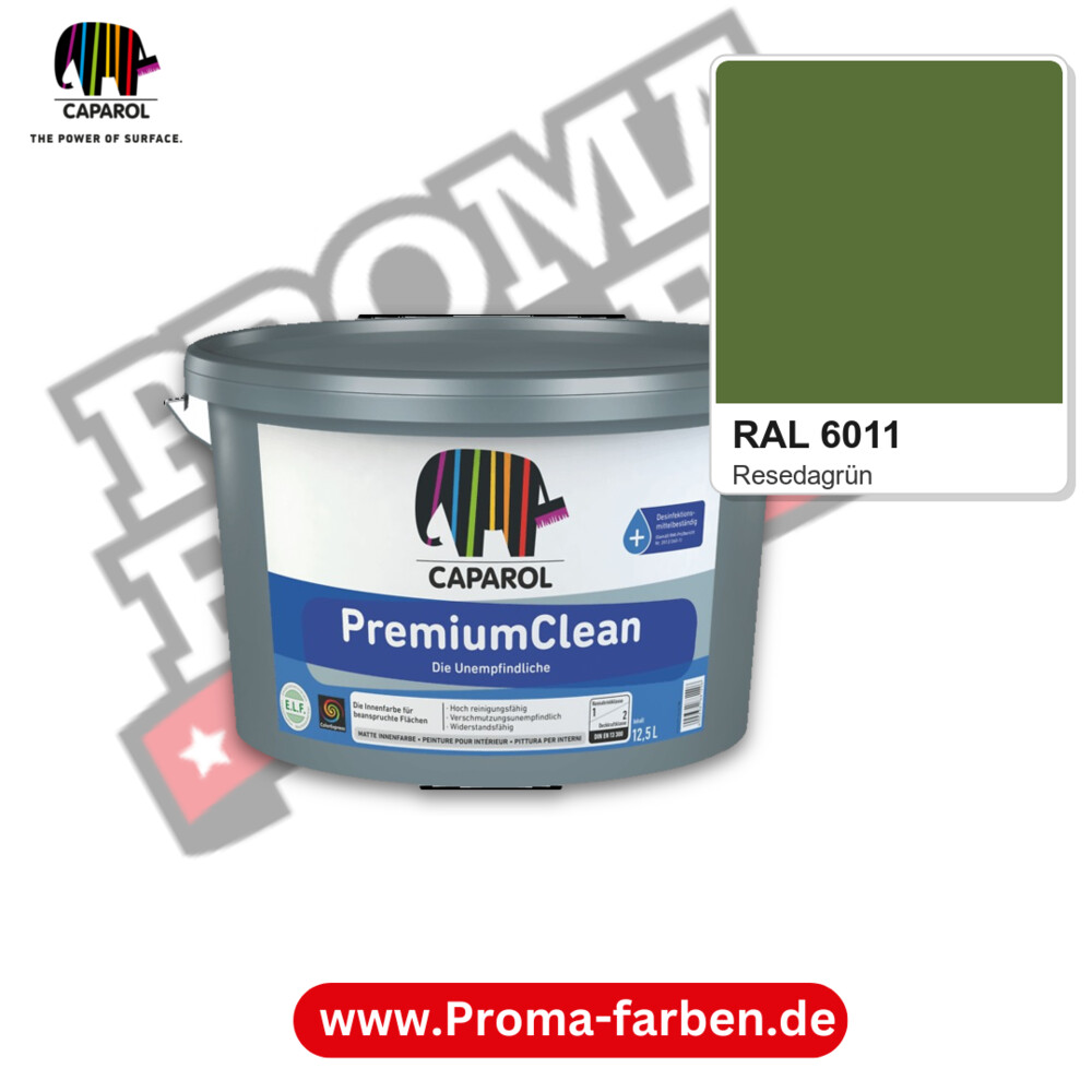 Caparol PremiumClean RAL 6011 kaufen Proma Farben Hamburg