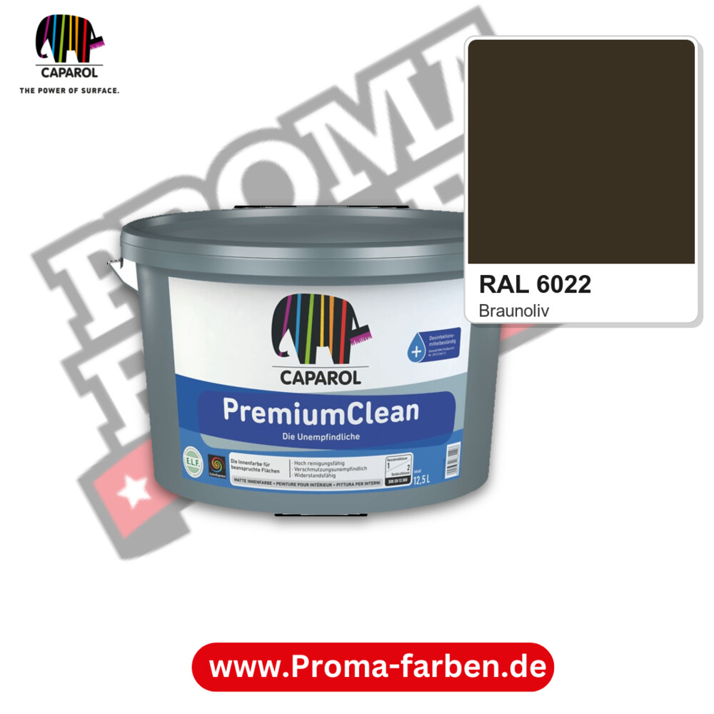Caparol PremiumClean RAL 6022 kaufen Proma Farben Hamburg