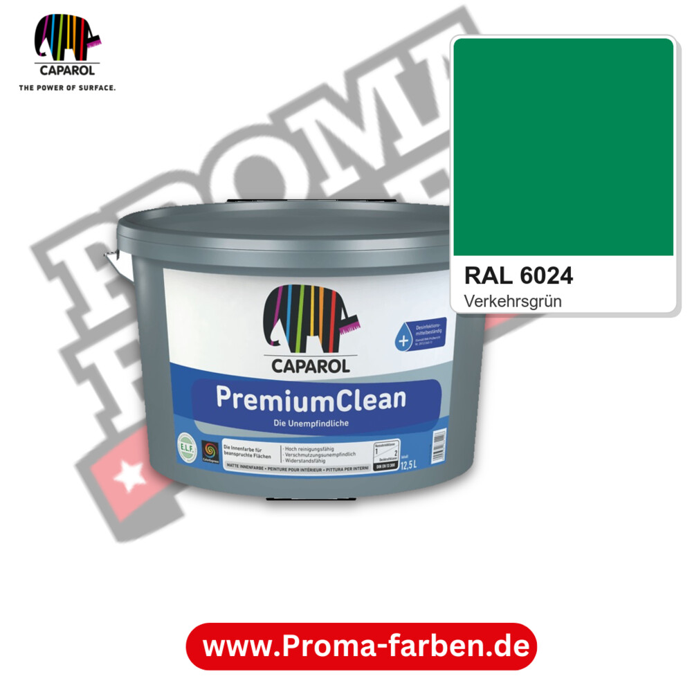Caparol PremiumClean RAL 6024 kaufen Proma Farben Hamburg