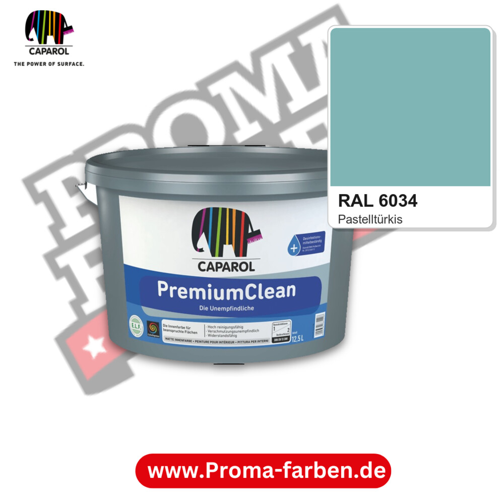 Caparol PremiumClean RAL 6034 kaufen Proma Farben Hamburg