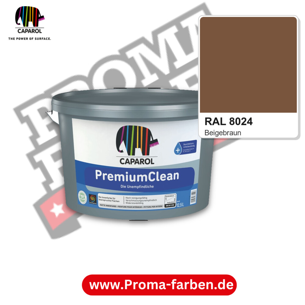 Caparol PremiumClean RAL 8024 kaufen Proma Farben Hamburg