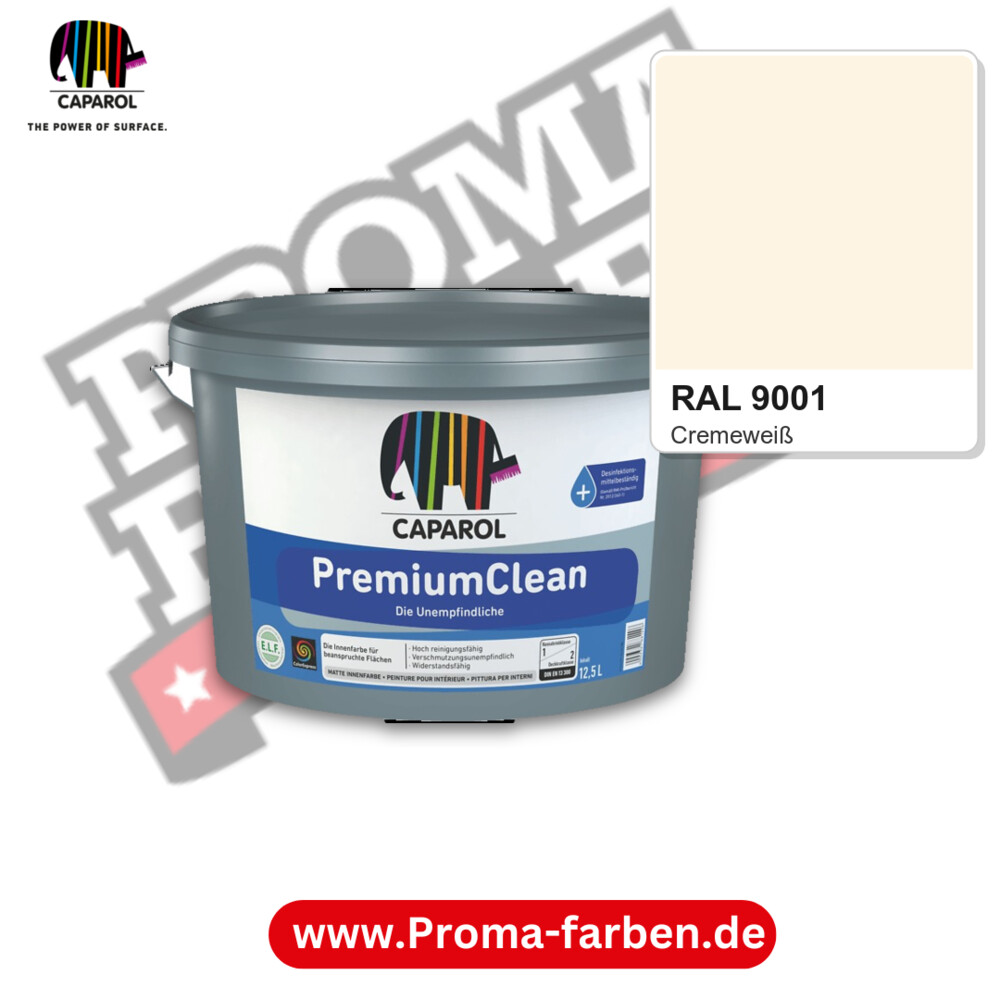 Caparol PremiumClean RAL 9001 kaufen Proma Farben Hamburg