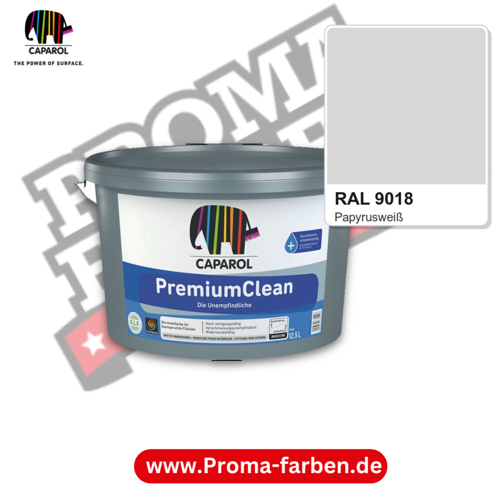 Caparol PremiumClean RAL 9018 kaufen Proma Farben Hamburg