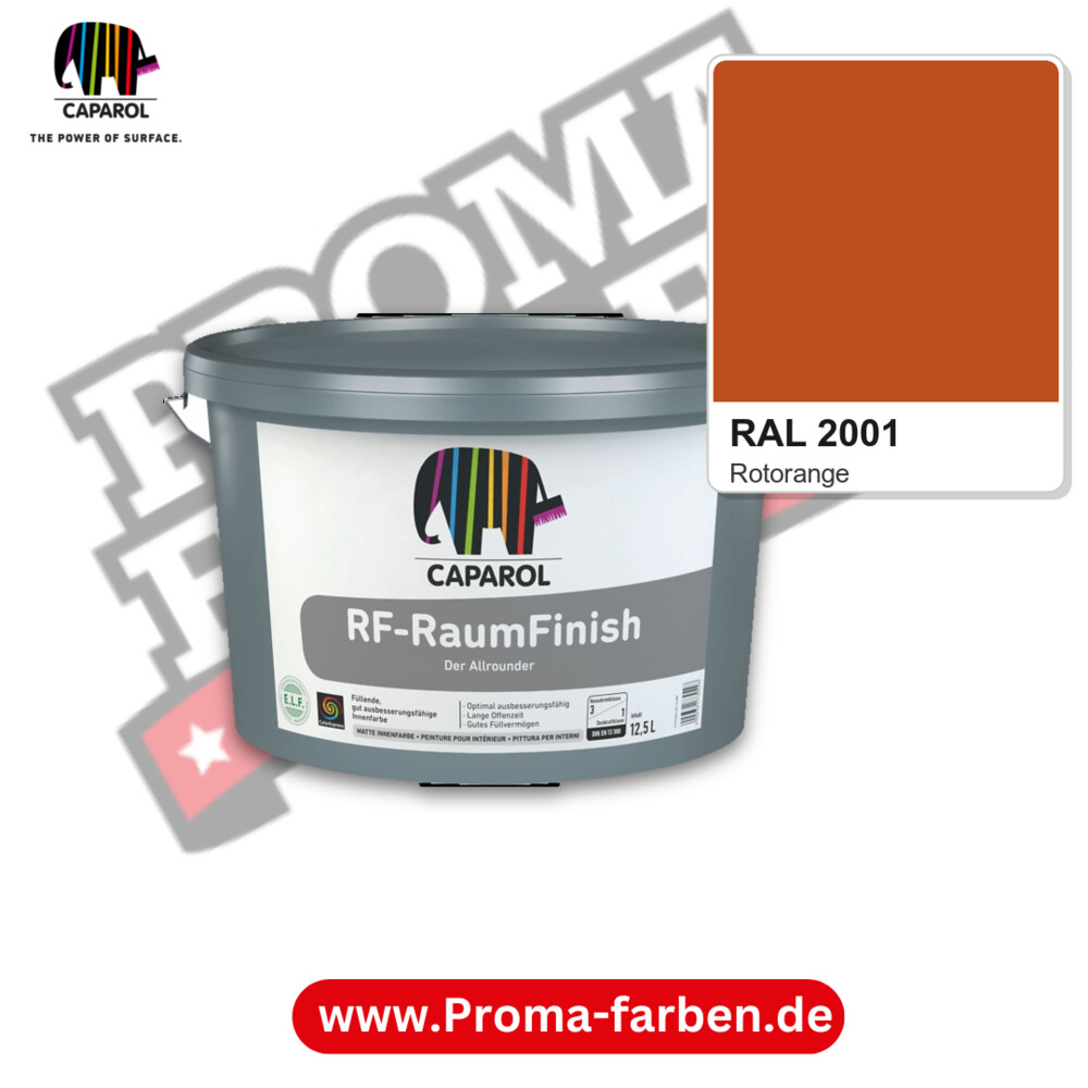 Caparol RF-RaumFinish RAL 2001 kaufen Proma Farben Hamburg