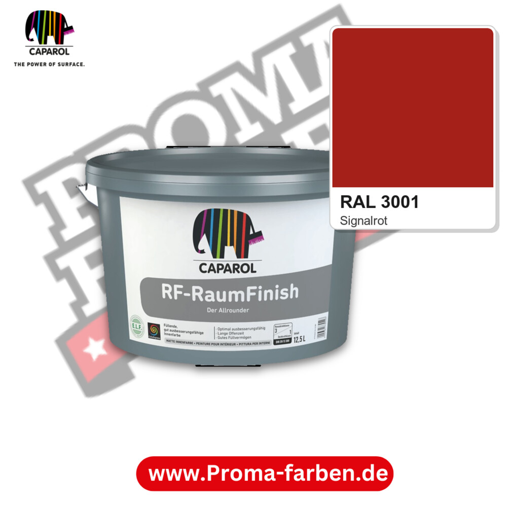 Caparol RF-RaumFinish RAL 3001 kaufen Proma Farben Hamburg