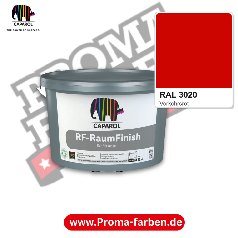 Caparol RF-RaumFinish RAL 3020 kaufen Proma Farben Hamburg