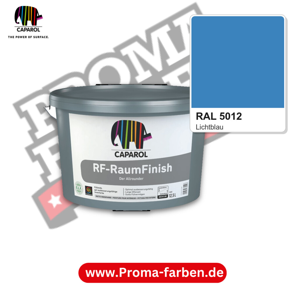 Caparol RF-RaumFinish RAL 5012 kaufen Proma Farben Hamburg